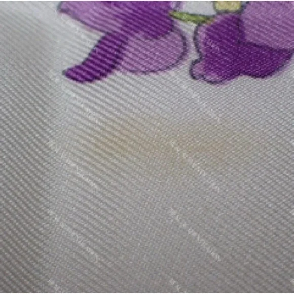 Christian Dior floral Silk vintage Scarf - Picture 8 of 8